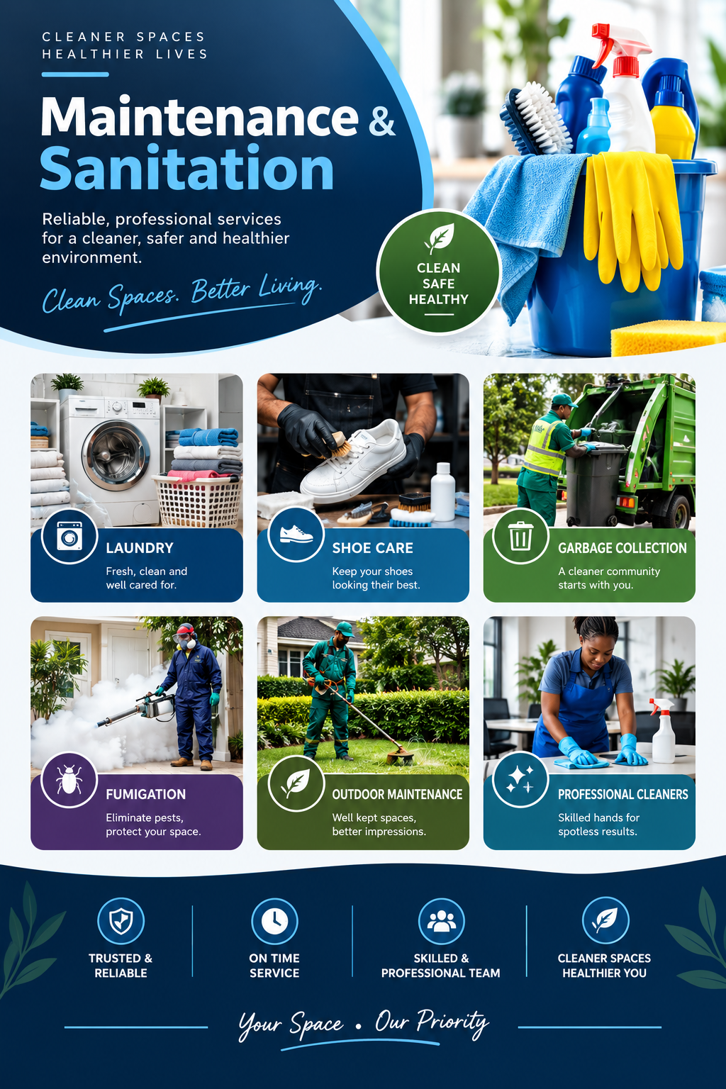 Sanitation & Home maintenance